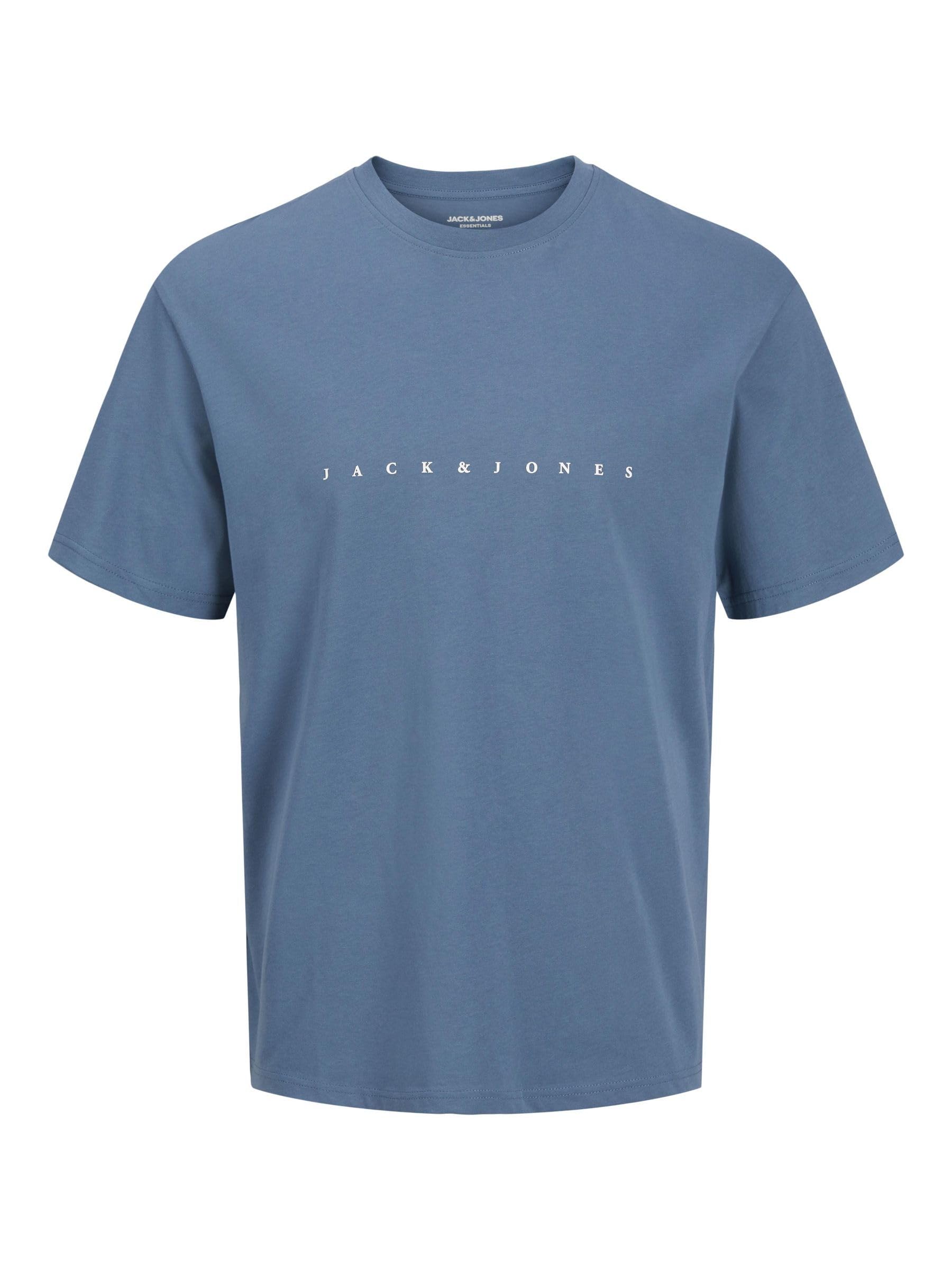 Jack & Jones Men's Bleu T-Shirt Star