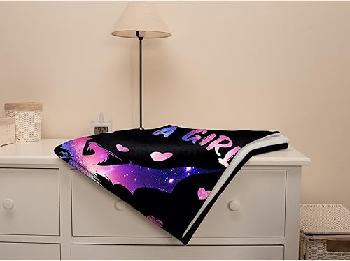 Miniatura 6 de Just A Girl Who Loves Dragons - Manta de franela de forro polar, de microfibra, ligera, suave y acogedora para sofá, cama, para todas las