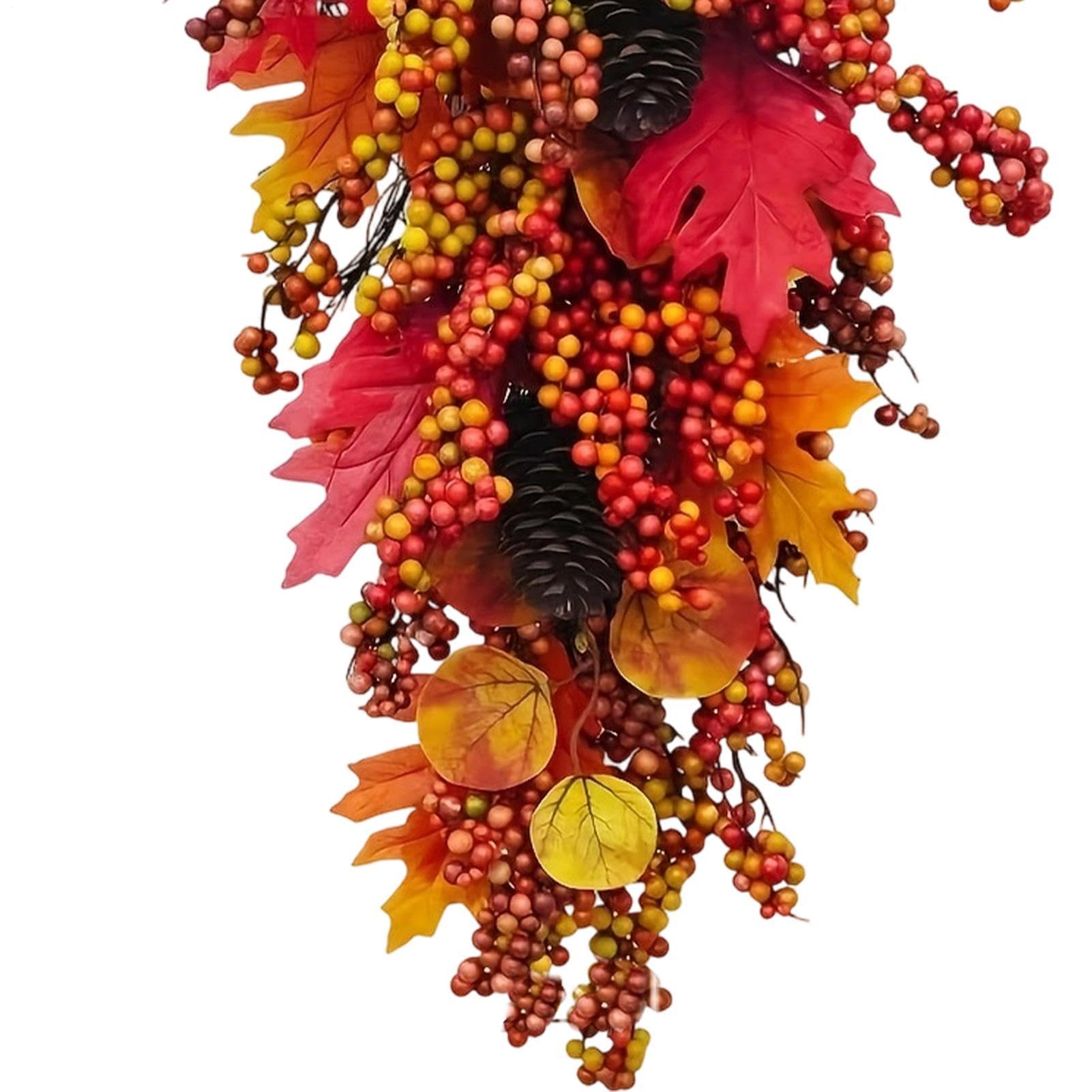 Festone A Autunnale Ghirlanda Artificiale Decorativa Fatta A Mano