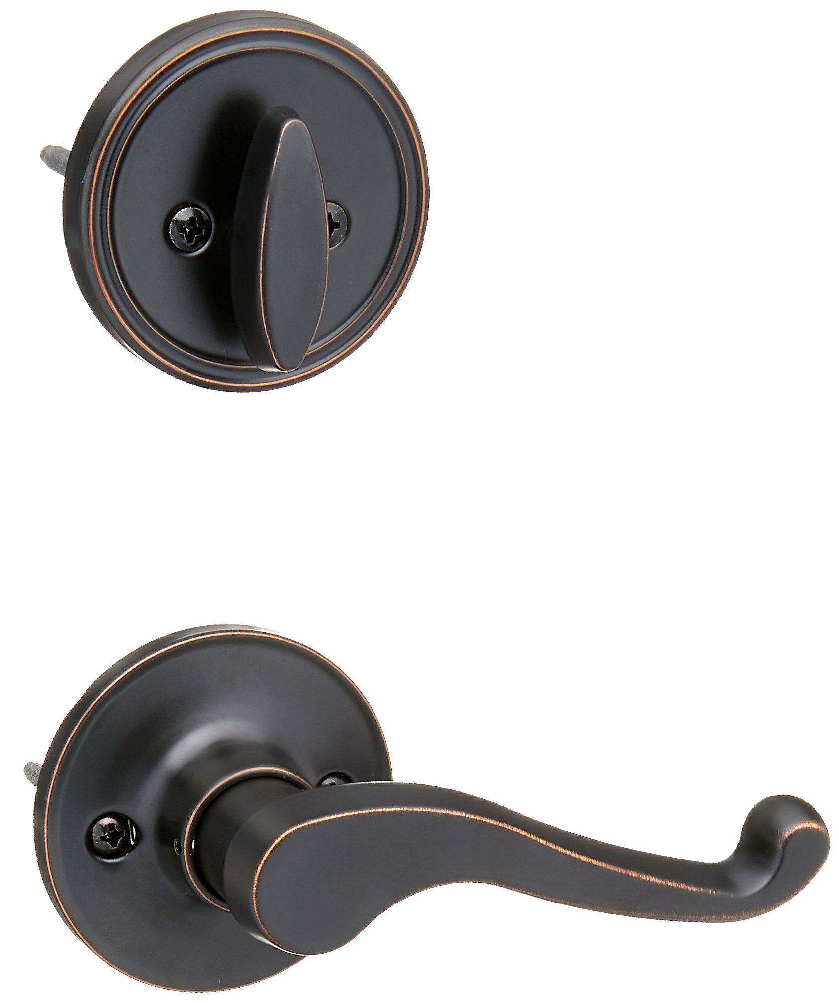 J-Series by Schlage Standard Interior Front Entry Handleset with