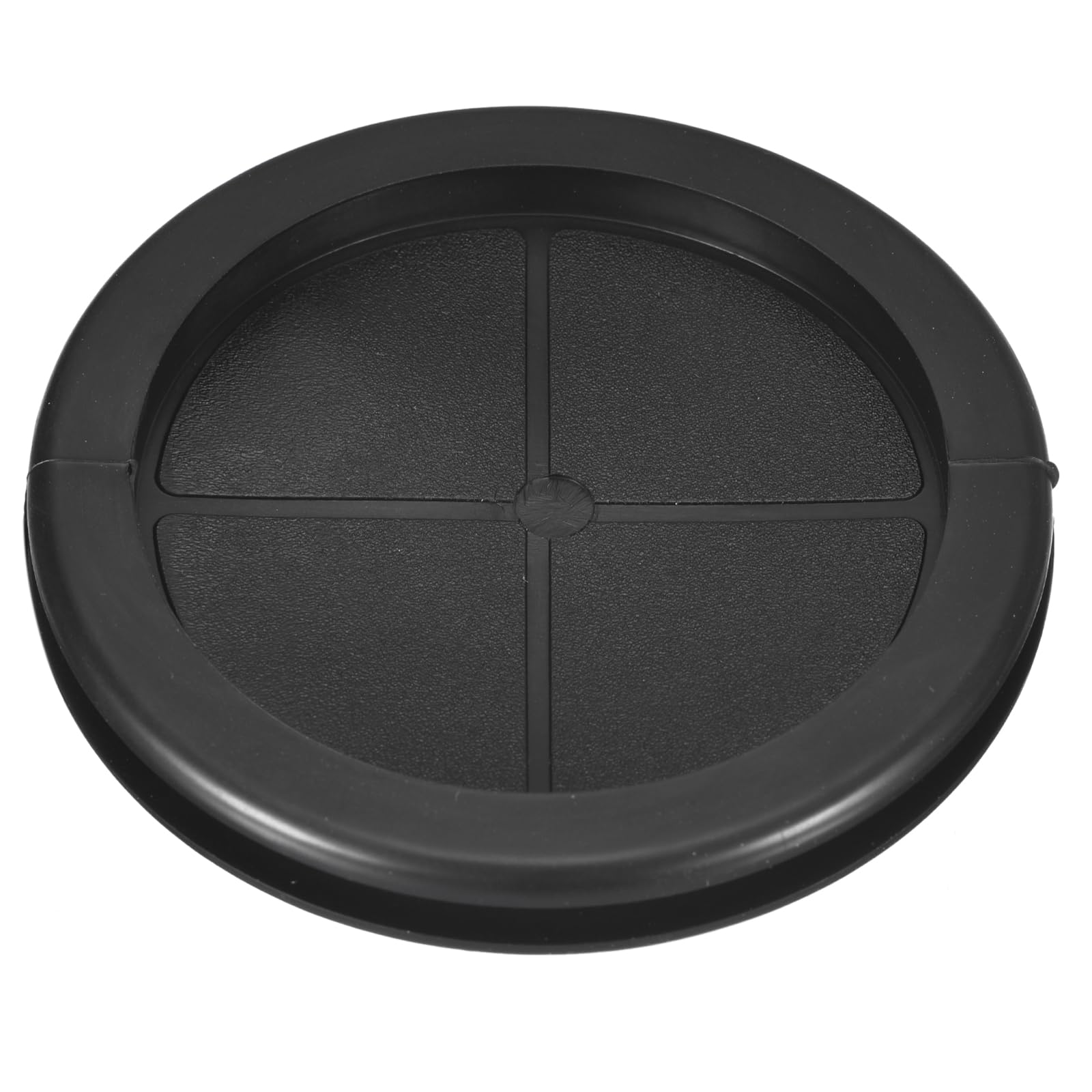 sourcing map Rubber Grommets 3-9/16" (90mm) Drill Hole, 3-1/8" (80mm) ID Double Sided Hole Plugs Ring Gasket for Firewall Cable Wire Protecting, Black