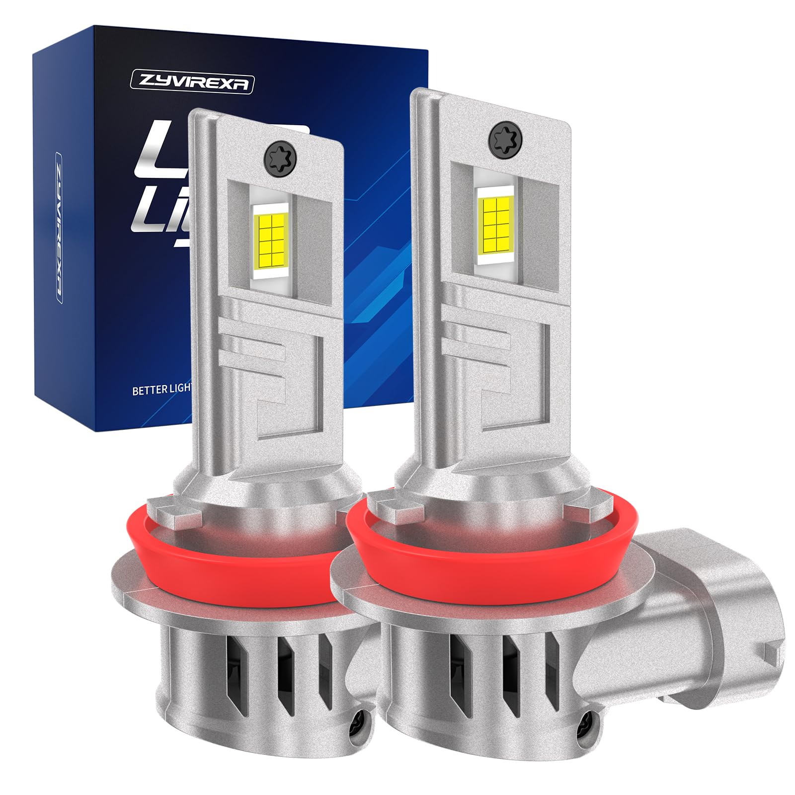 Compatible For Nissan Armada 2011-2021 Fog Light Bulbs, White Light, 1:1 Design with Cooling Fan, No Adapter Required, Plug and Play, Pack of 2