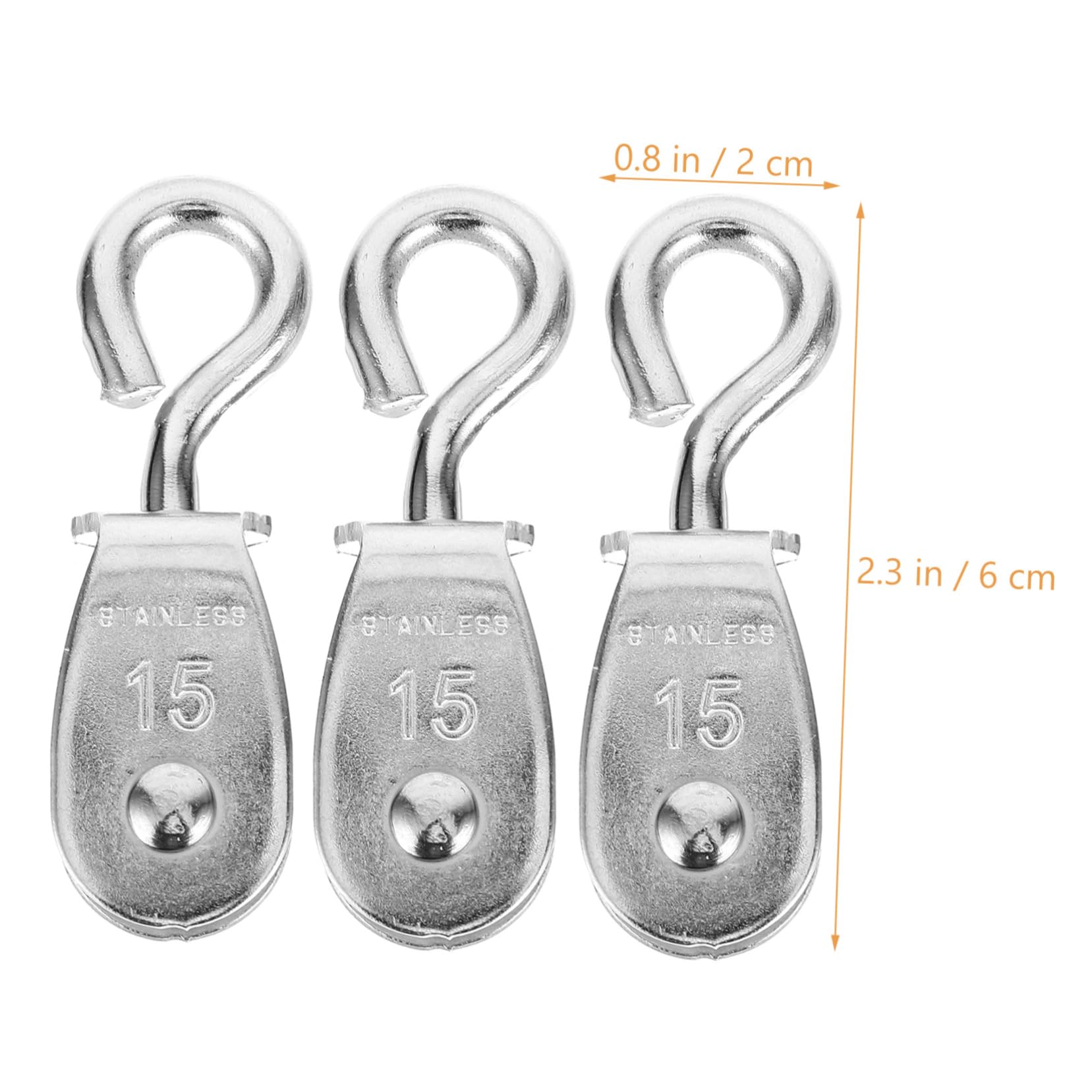 Small Lifting Pulleys Snatch Block Pulley Lifting Pulley 304 Stainless ...