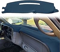 Vista 14 de Cubierta de tablero compatible con Chevy Chevrolet Silverado 1500 LT/WT 2500HD 3500HD 2007-2013, alfombra de tablero de GMC Sierra 2007-2013
