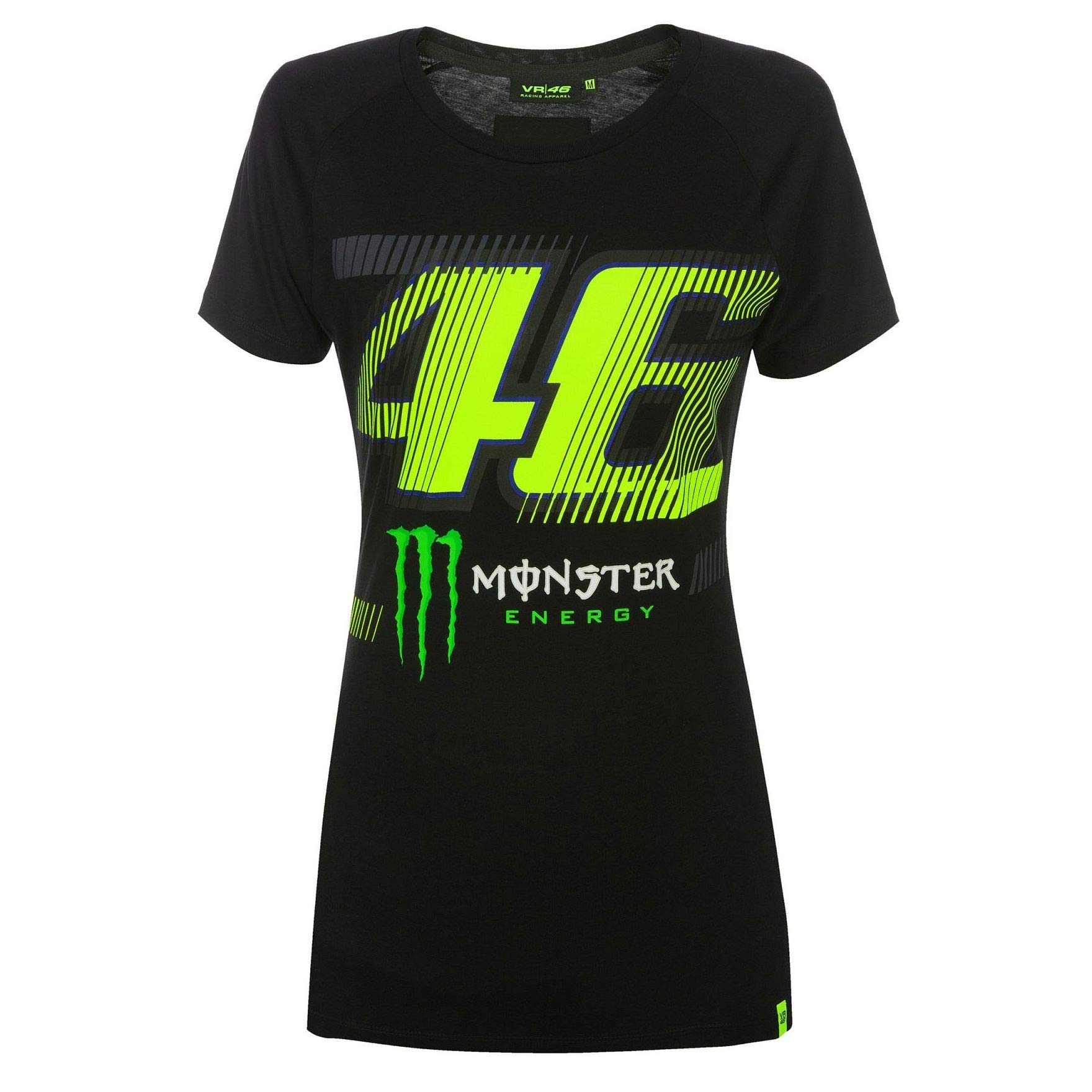 VR46Official Rossi Womens Monza T-Shirt - Black