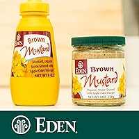 Vista 5 de Eden Mostaza marrón orgánica 9 oz