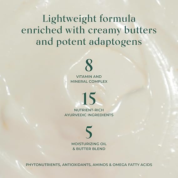 SHAZ & KIKS Nourishing Naram Conditioner | Weightless Whipped Conditioner to Repair Damage and Reduce Frizz | Visibly Softens and Protects Hair | Ashwagandha & Kokum Butter | Vegan, Color-Safe | 90ml