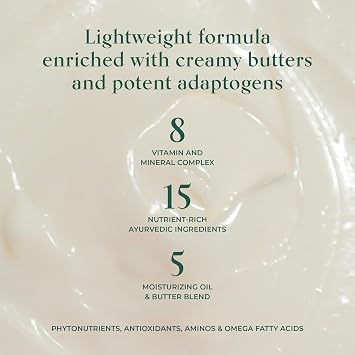 SHAZ & KIKS Nourishing Naram Conditioner | Weightless Whipped Conditioner to Repair Damage and Reduce Frizz | Visibly Softens and Protects Hair | Ashwagandha & Kokum Butter | Vegan, Color-Safe | 90ml