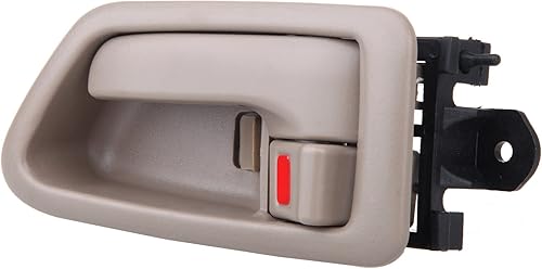 Miniatura 3 de OCPTY Manijas de puerta interiores delanteras y traseras para lado del conductor, repuesto para 1997-2001 para Camry manijas de puerta interiores,