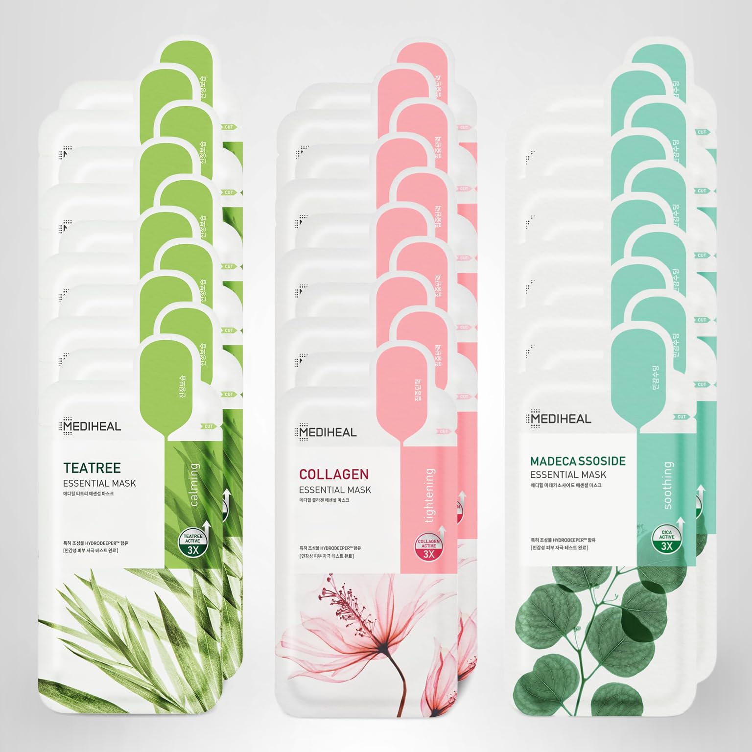 フェイスマスクセット（MEDIHEAL, ANNE, FITOW） Amazon.com : Mediheal Sheet Mask Essential HERO 30 Pack (Collagen