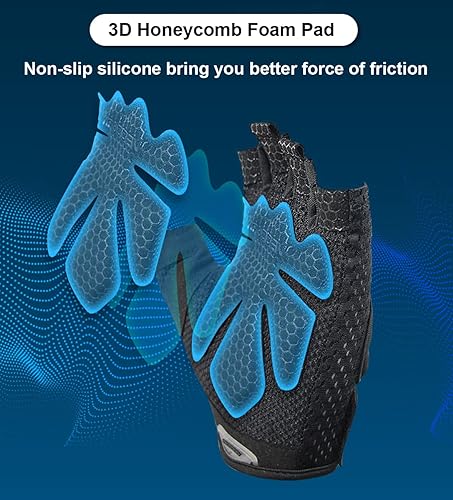 Miniatura 4 de SUJAYU Guantes de entrenamiento para mujeres y hombres, guantes de gimnasio, guantes de levantamiento de pesas para hombres, guantes de