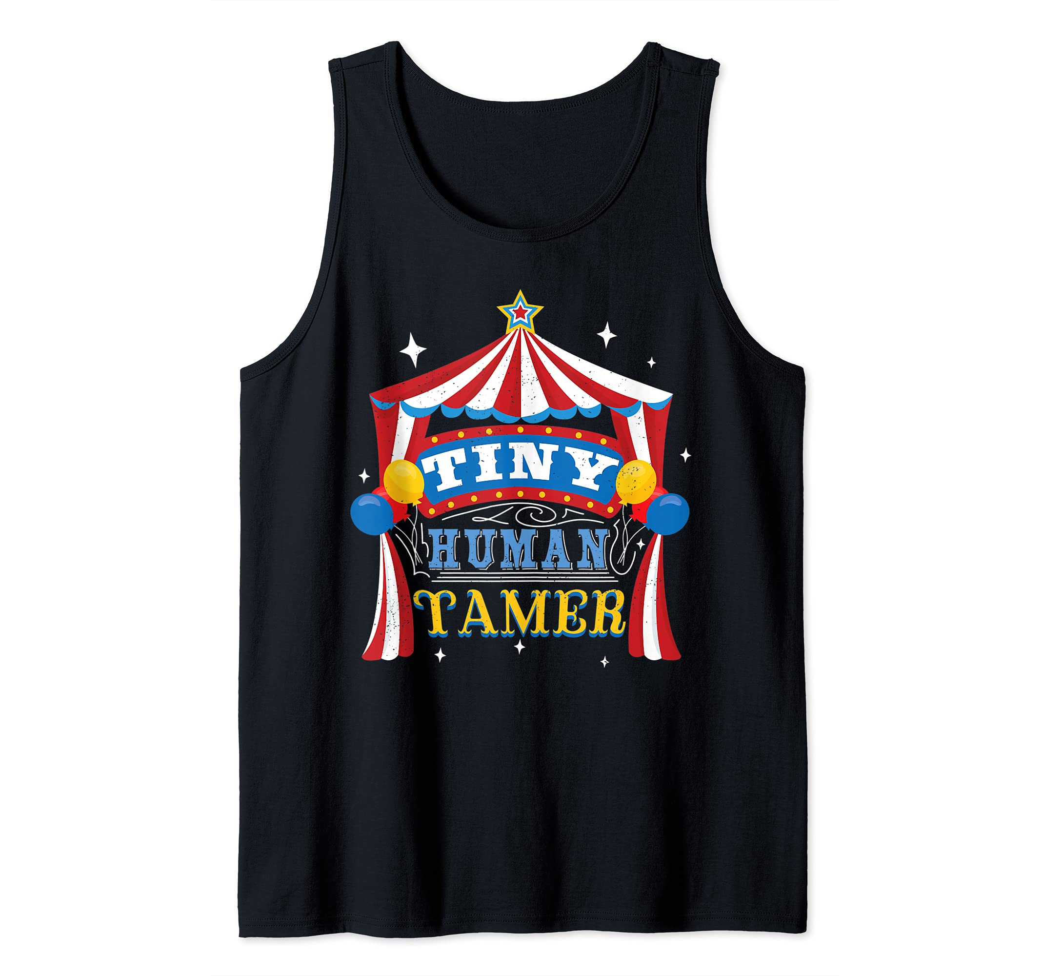 Fun Tiny Human Tamer Gift Design For Parents Tank Top