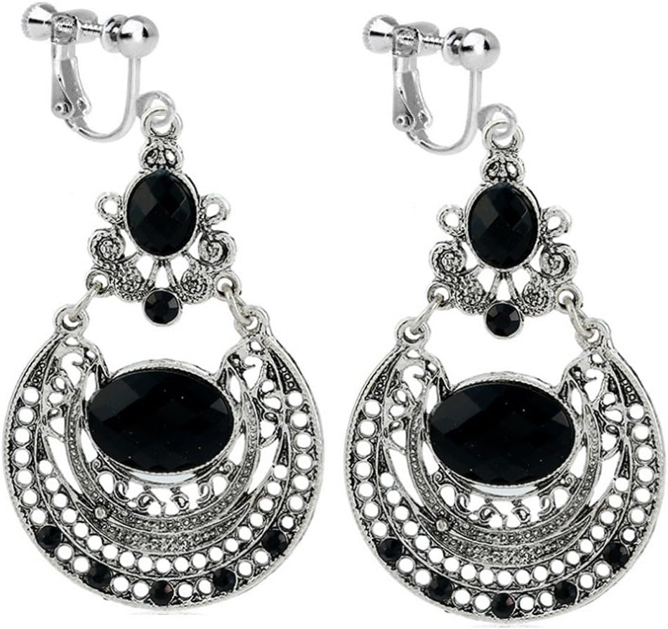 Clip on Earrings Waterdrop