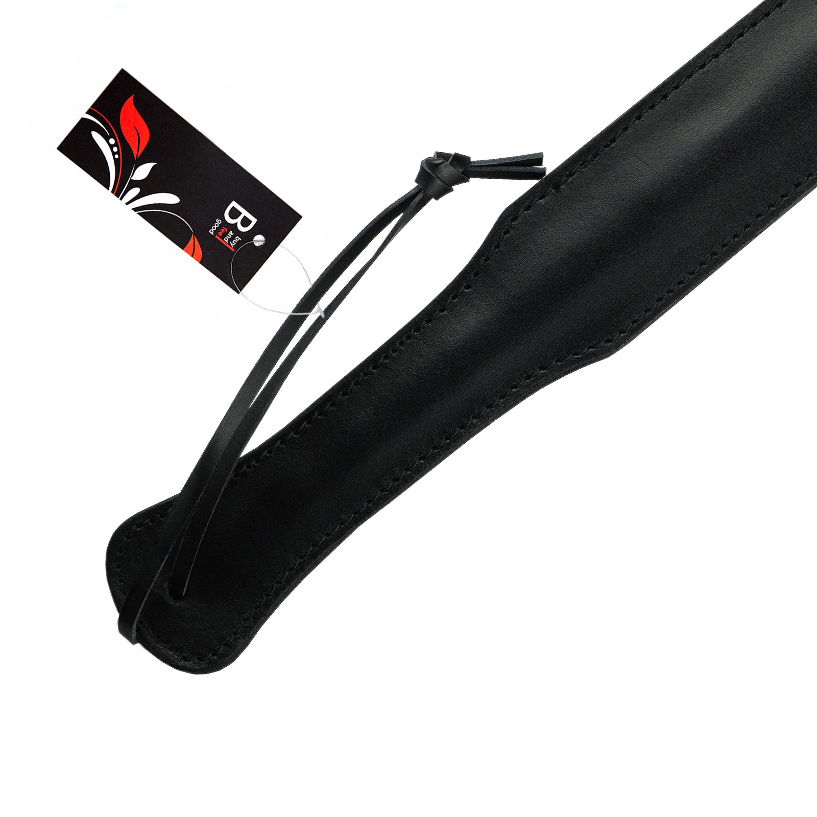 TOP Qualité - TAPETTE DE FABRICATION ARTISANALE EN CUIR DE BUFFLE 48 cm - 100% cuir de buffle -Tapettes érotiques, paddles et fouets pour SM, BDSM et Bondage