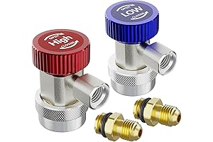 QC Mate Quick Coupler Hand Clamp for Automotive AC Repair: R134a