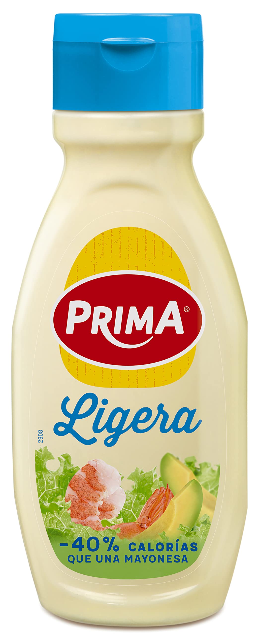 Prima Mayonesa ligera con huevos 100% origen España 390 ml