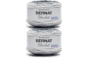 Bernat Blanket Yarn - 2 Pack of Black Yarn