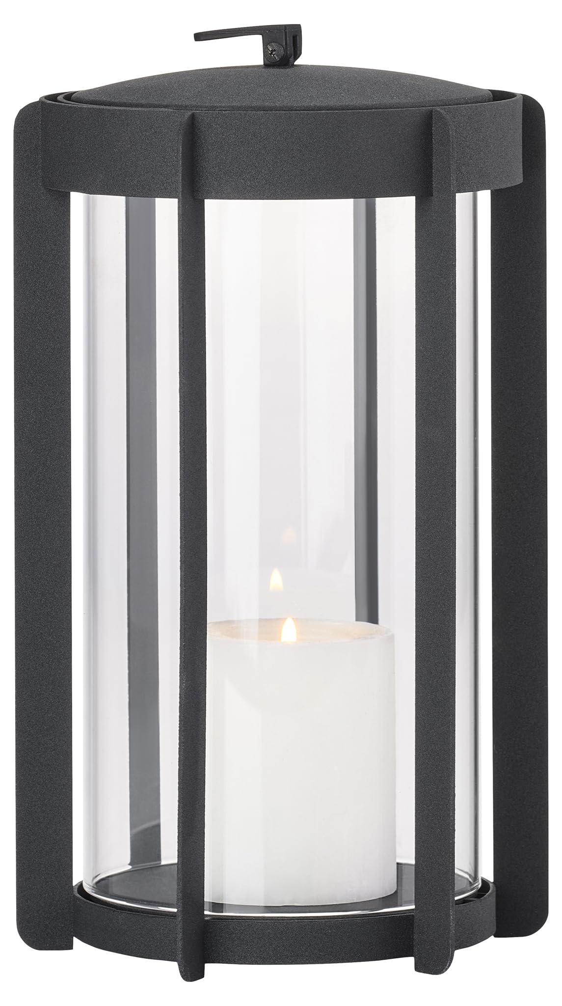 Farol para terrazas Zone Denmark Firefly negro de 25 cm ideal para noches de verano