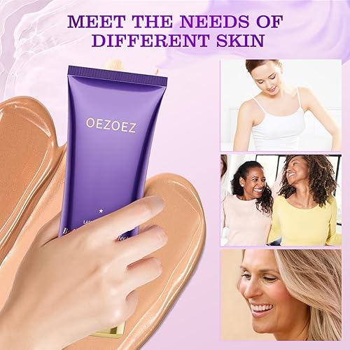 6 Colors Tattoo Cover Up Makeup with Brush – Waterproof Body and Leg Sleeve Foundation, Full Skin Coverage Bronzer & Scar Concealer Cosmetics (bronze)(light)