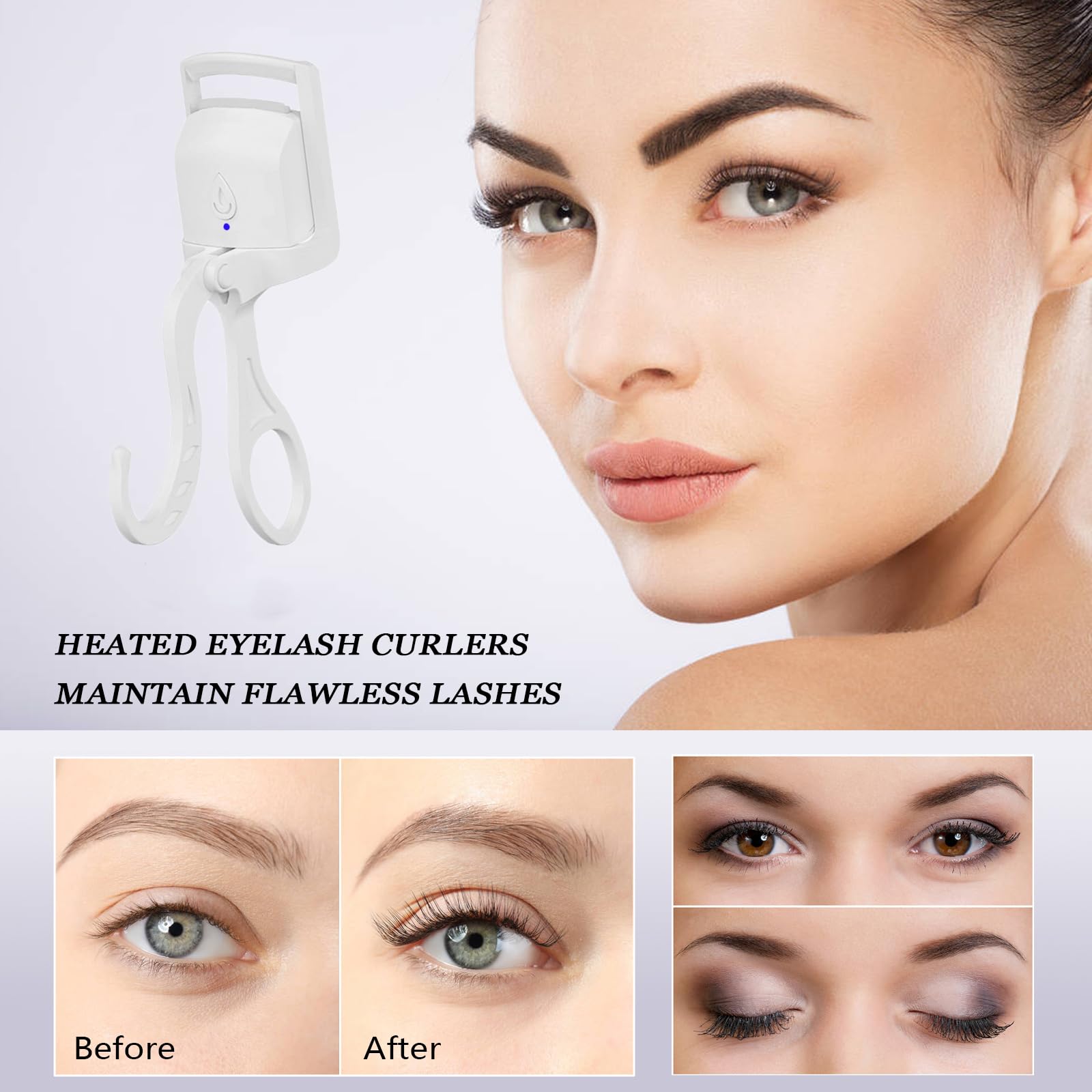 Heat-Enhanced Eyelash Curler LITE