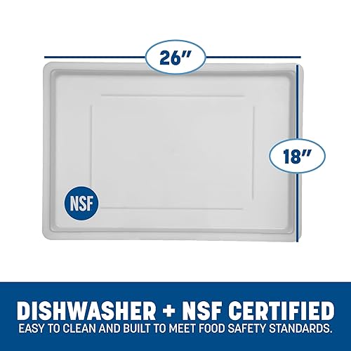 Miniatura 3 de Carlisle FoodService Products Storplus - Tapa para contenedor de almacenamiento de alimentos con diseño apilable para catering, bufés, restaurantes,