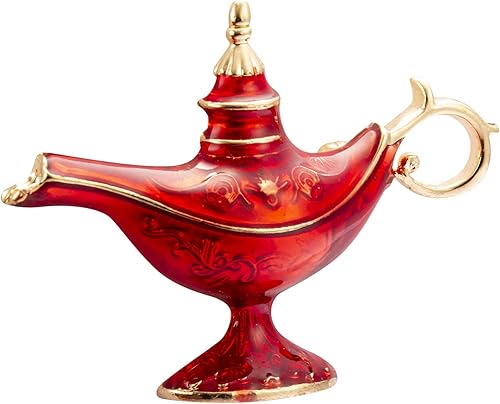 A N KINGPiiN Collar de camisa de fiesta de regalo para lámpara mágica, accesorios de pin de disfraz para hombre, broche, Esmalte