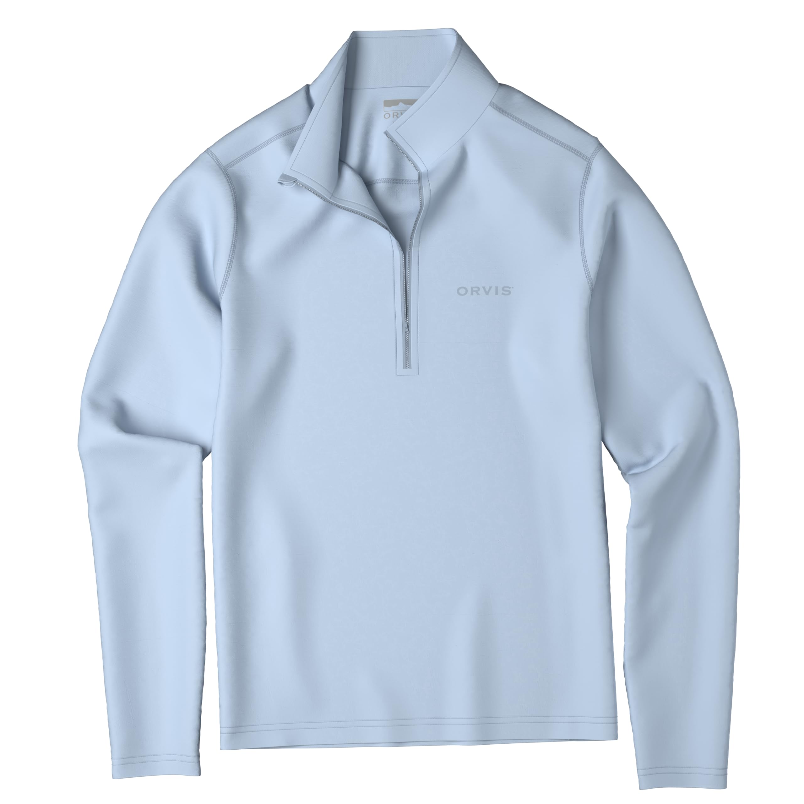 Orvis Sun Defense Quarter Zip Knit Shirt for Men, Athletic Fit, UV Protection, Lightweight Outdoor Apparel for Sun Defense