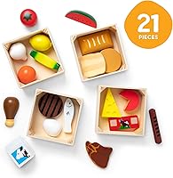 Vista 5 de melissa & doug grupos de alimentos, Versión estándar, 1, Anaranjado