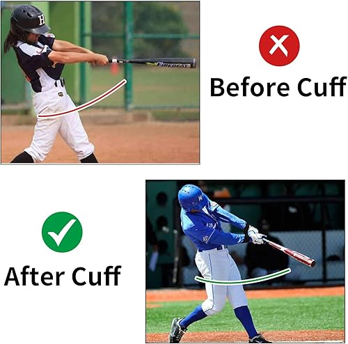 Miniatura 6 de Equipo de entrenamiento de béisbol, Ayudas de entrenamiento de bateo de softbol, Ayuda de lanzamiento de círculo perfecto, Ayudas de entrenamiento