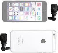 Vista 8 de Saramonic SmartMic - Micrófono flexible de condensador para teléfonos inteligentes, micrófono de vlogging para iPhone y video de YouTube, micrófono
