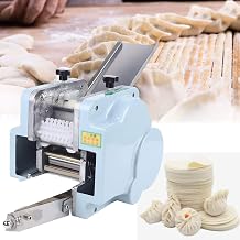 Dumpling Skin Maker for Spring Rolls, Pierogi, Ravioli, and Momo - Commercial Grade Kitchen Countertop Tool for Noodle Shops and Home Use