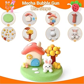 Set Argilla Ultra Leggera 36 Colori - Con Strumenti, Da Modellare, Si Asciuga All'Aria, Per Bambini 3-12 Anni