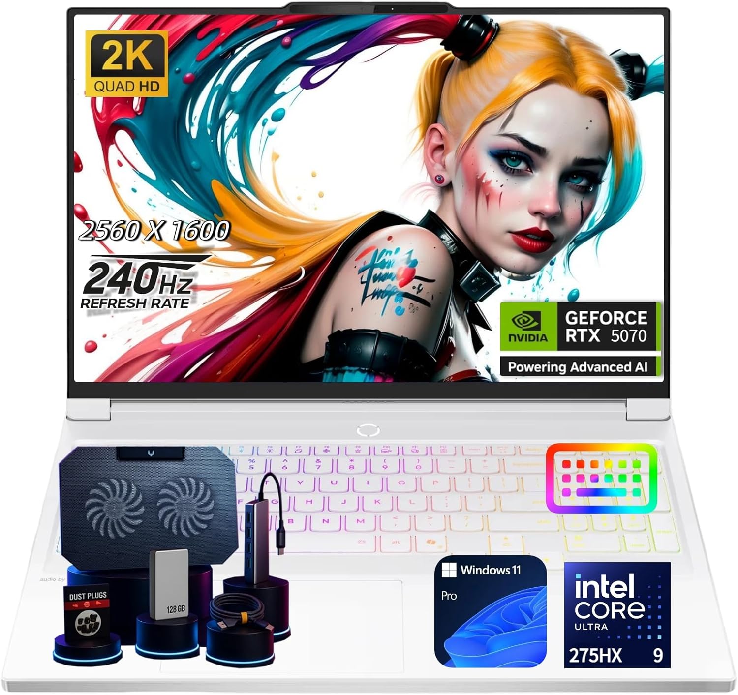 Lenovo Legion Pro 7i Gaming Laptop 2025 – Intel Core Ultra 9 275HX, 16″ 2.5K WQX…