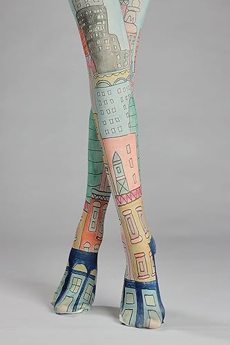 Miniatura 6 de Sahabowi Medias para mujer, medias transparentes de cintura alta, medias superiores de control vintage