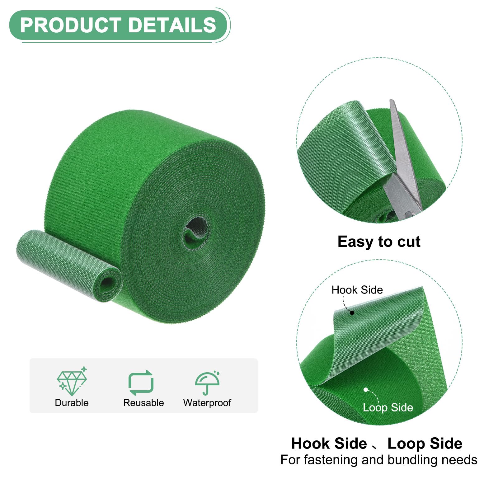 M METERXITY 1-Roll Garden Plant Tape - Image 2