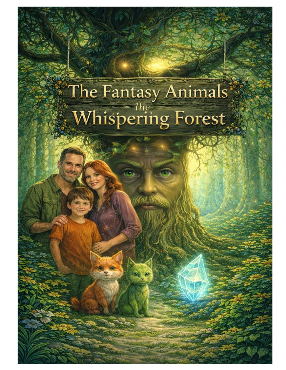 The Fantasy Animals and the Whispering Forest: A Magical Tale of Hidden Symbols and a Living Forest (The Fantasy Animals Series)
