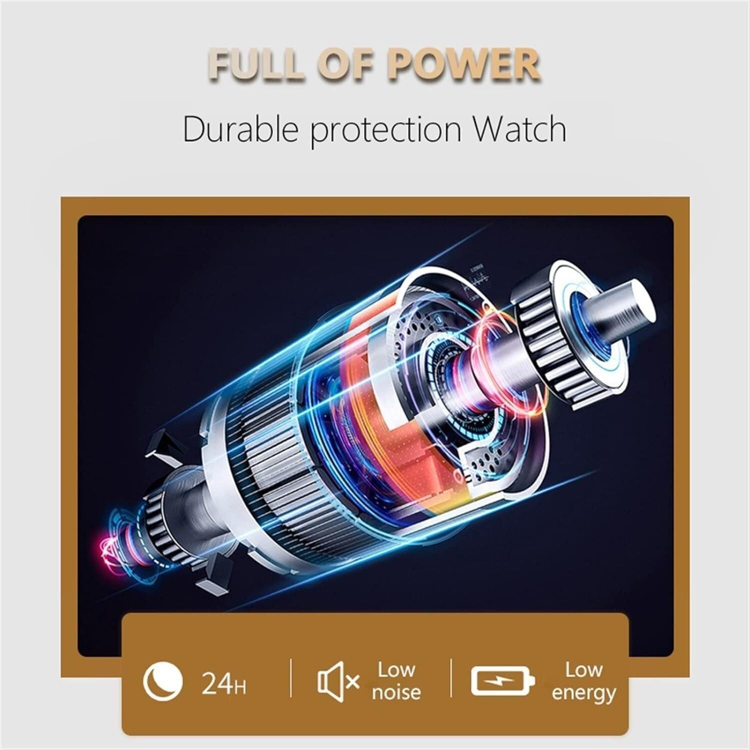 Automatic Watch Winder Box Mechanical Shaker Vertical Rotator Upper Chain Placer Storage