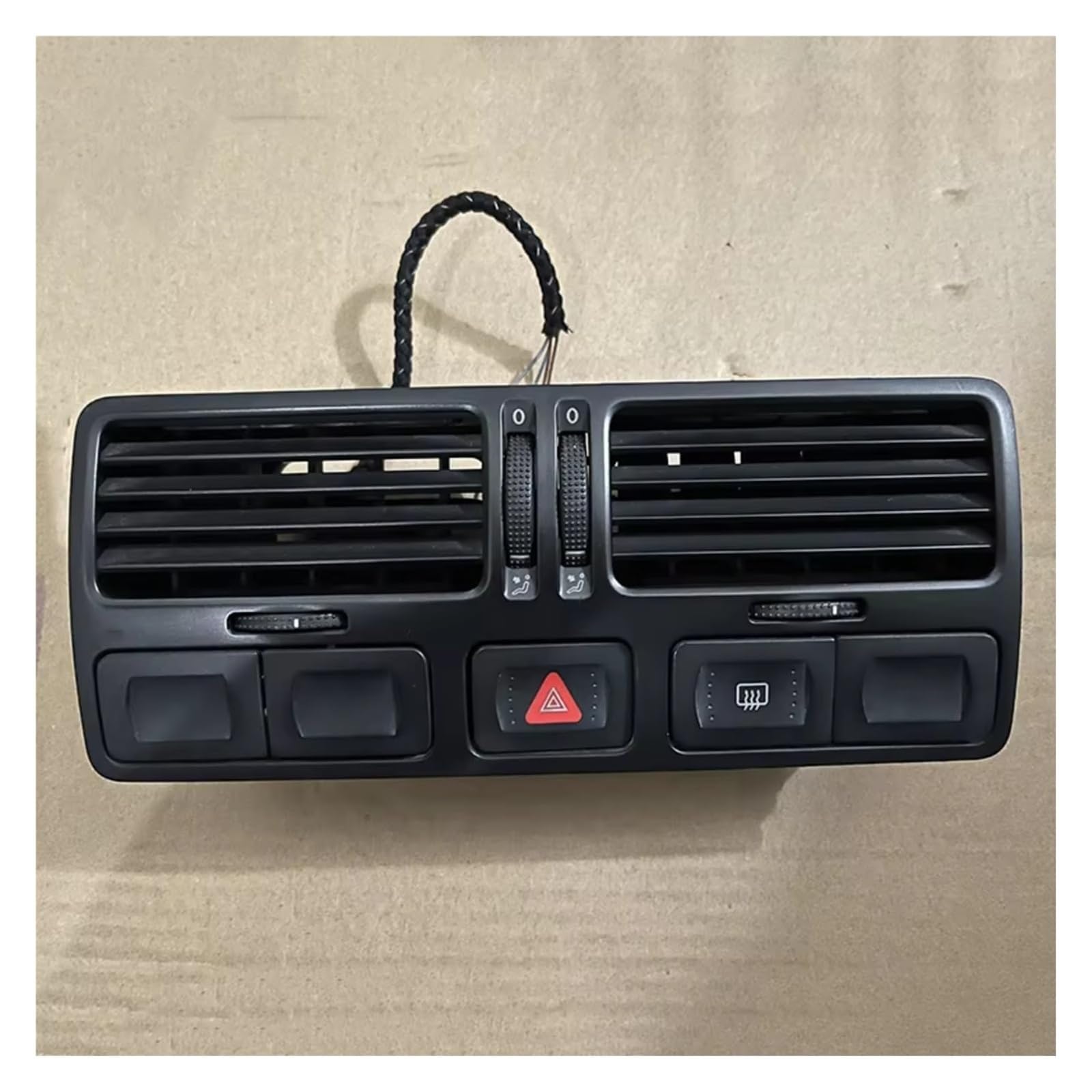 Air Vent Deflector Outlet FOR MK4 FOR Golf 4 1J1819710B Instrument Air Outlet Central Air-conditioning Car Vent Grille(MIDDLE 1)