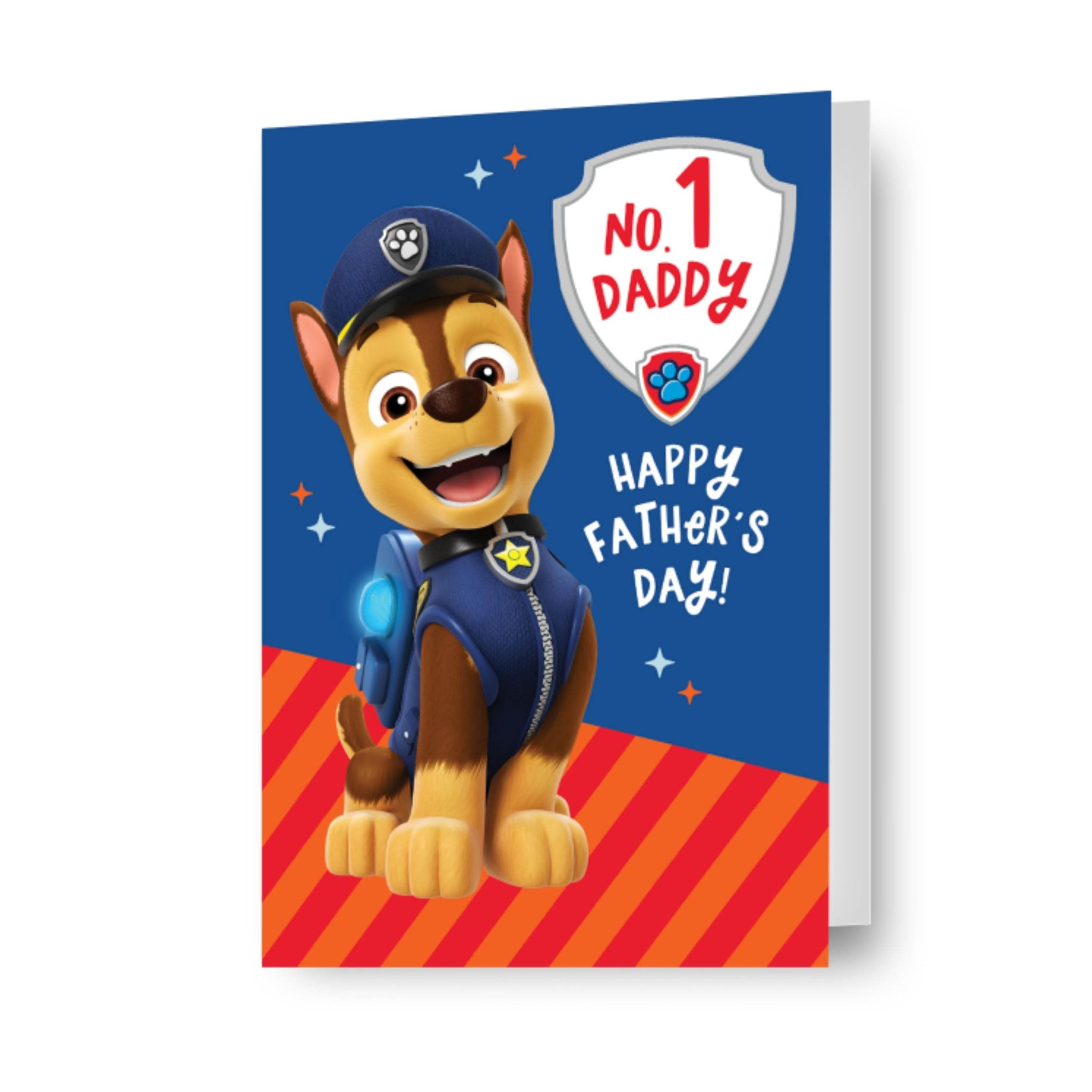 paw patrol, daddy, fathers day card