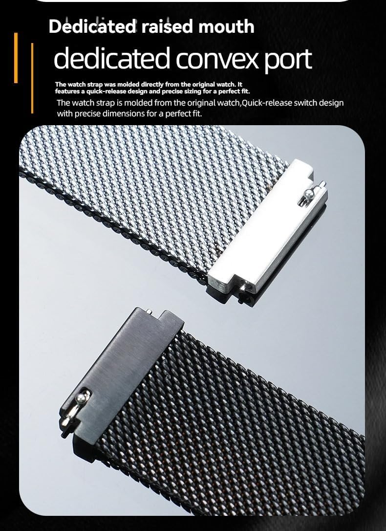 Compatible with Casio AE1200WH/1300 A168/F91/DW-291H magnetic steel strap watch strap