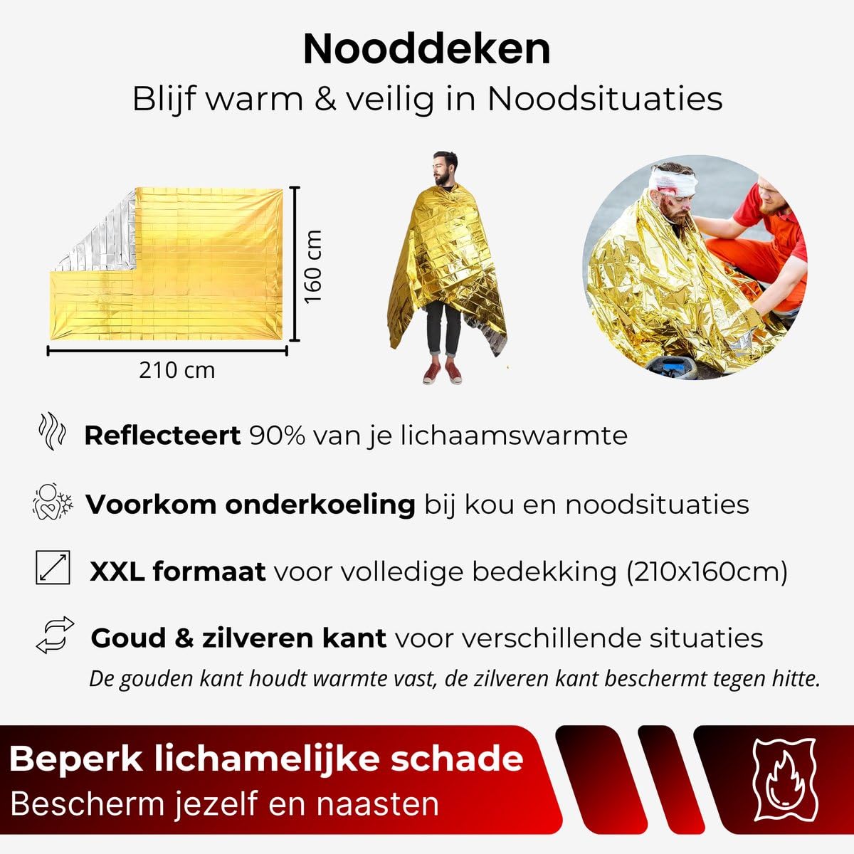 DreamGoods Notfall-Paket für Zuhause 72 Stunden - All-in-One-Überlebenspaket - für Krieg, Stromausfall & bei Katastrophen - 20.000mAh Notfall-Radio Solar Aufziehbar und Akku