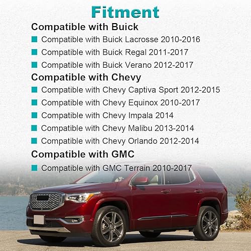 Miniatura 3 de WATERWICH Bomba de combustible de alta presión compatible con Chevy Captiva Sport Impala Malibu Equinox Buick Lacrosse Regal Verano GMC Terrain