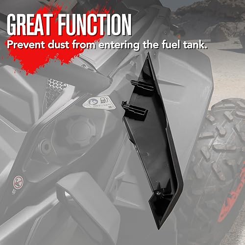 Miniatura 3 de A & UTV PRO Juego de 3 cubiertas laterales de tapa de gas X3 y fundas de jaula trasera para Can Am Maverick X3  X3 Max 2017-2024 2025, accesorios de