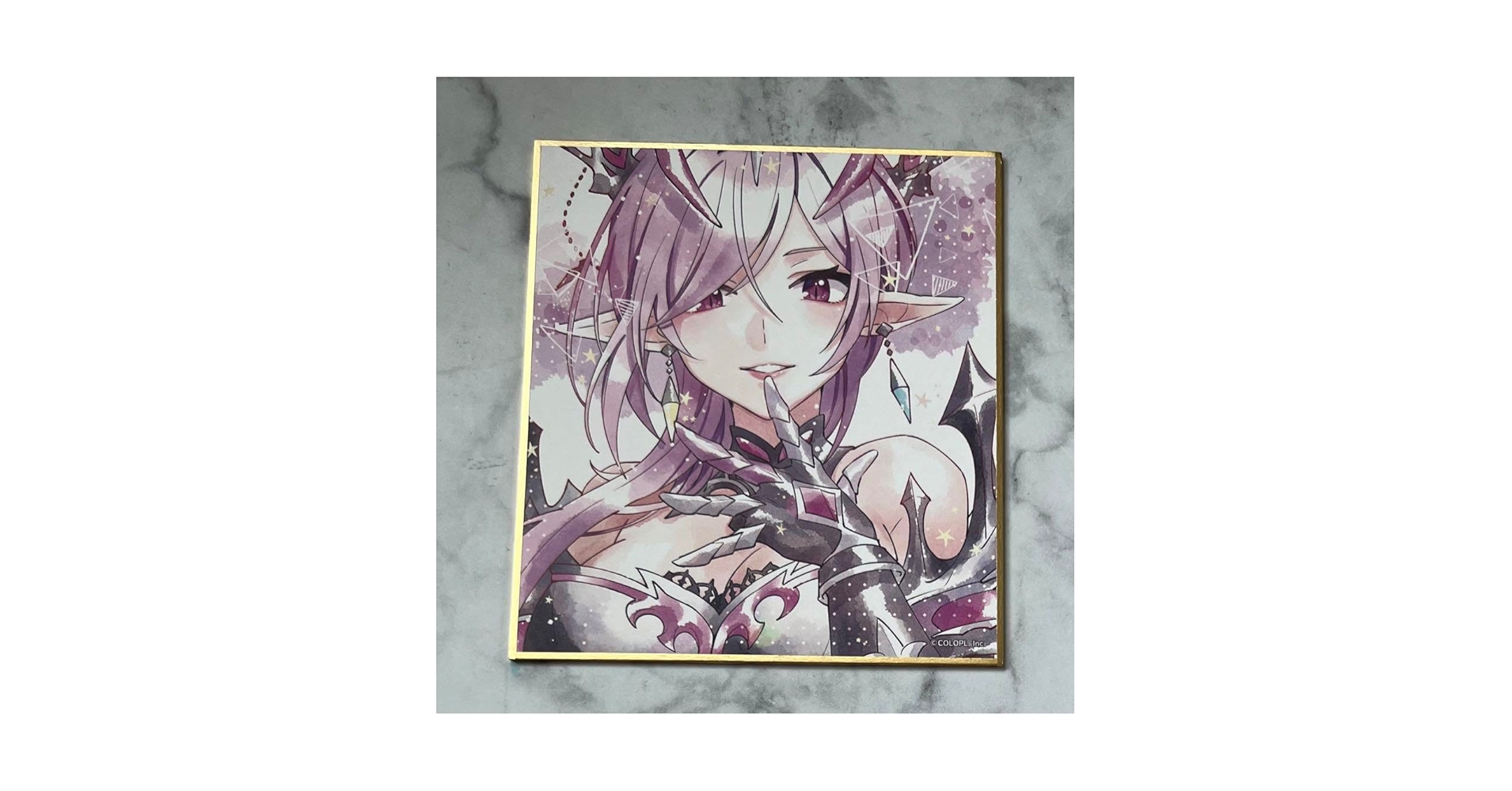 Amazon.co.jp: 白猫プロジェクト オスクロル ミニ色紙 : 文房具