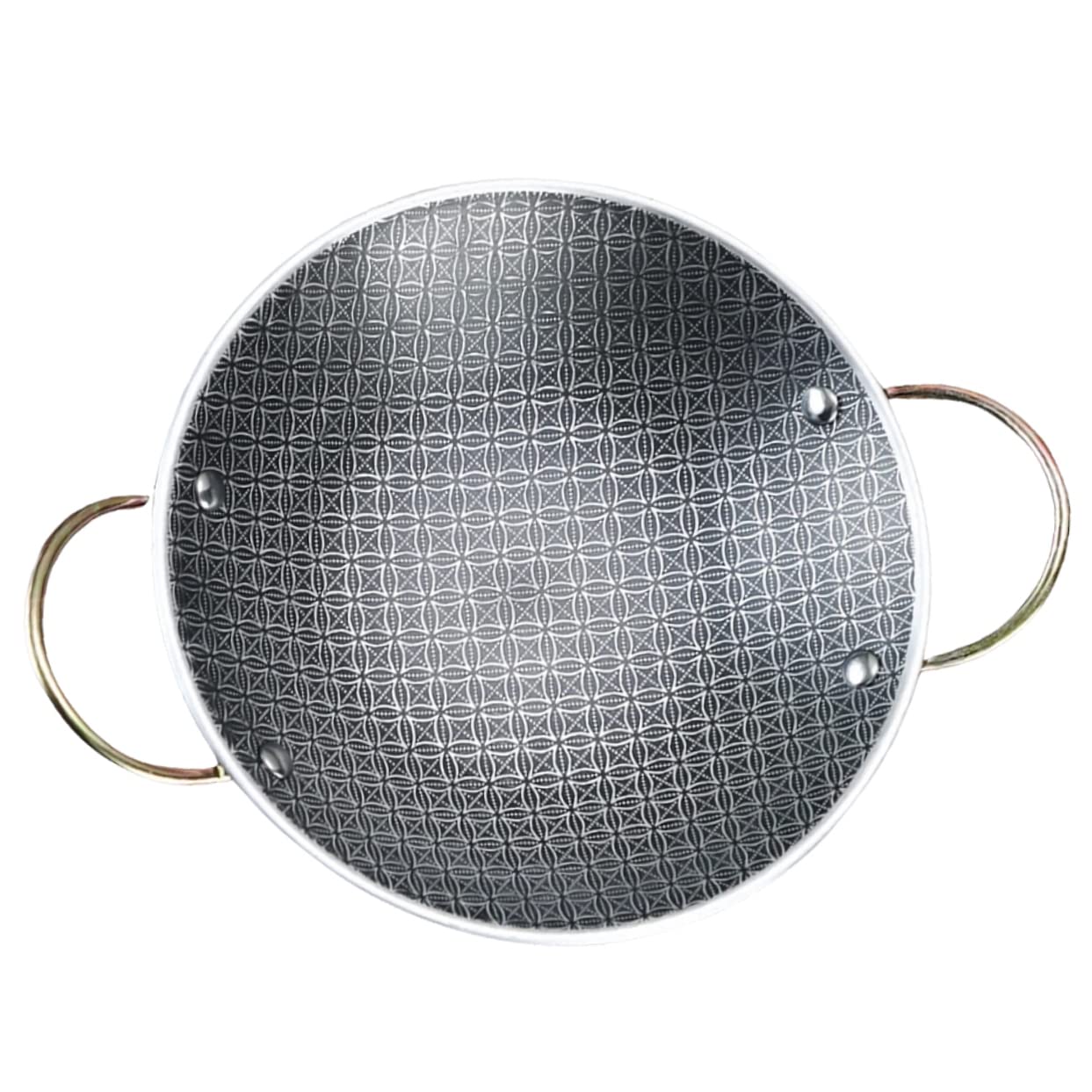 KICHOUSE Stainless Steel Cooking Pot Household Paella Pan Double Handles for Safe Cooking for Seafood Hot Pot and Daily Use The Kitchen