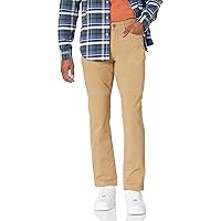 Amazon Essentials Pantaloni in Twill Elasticizzati con 5 Tasche Slim Uomo