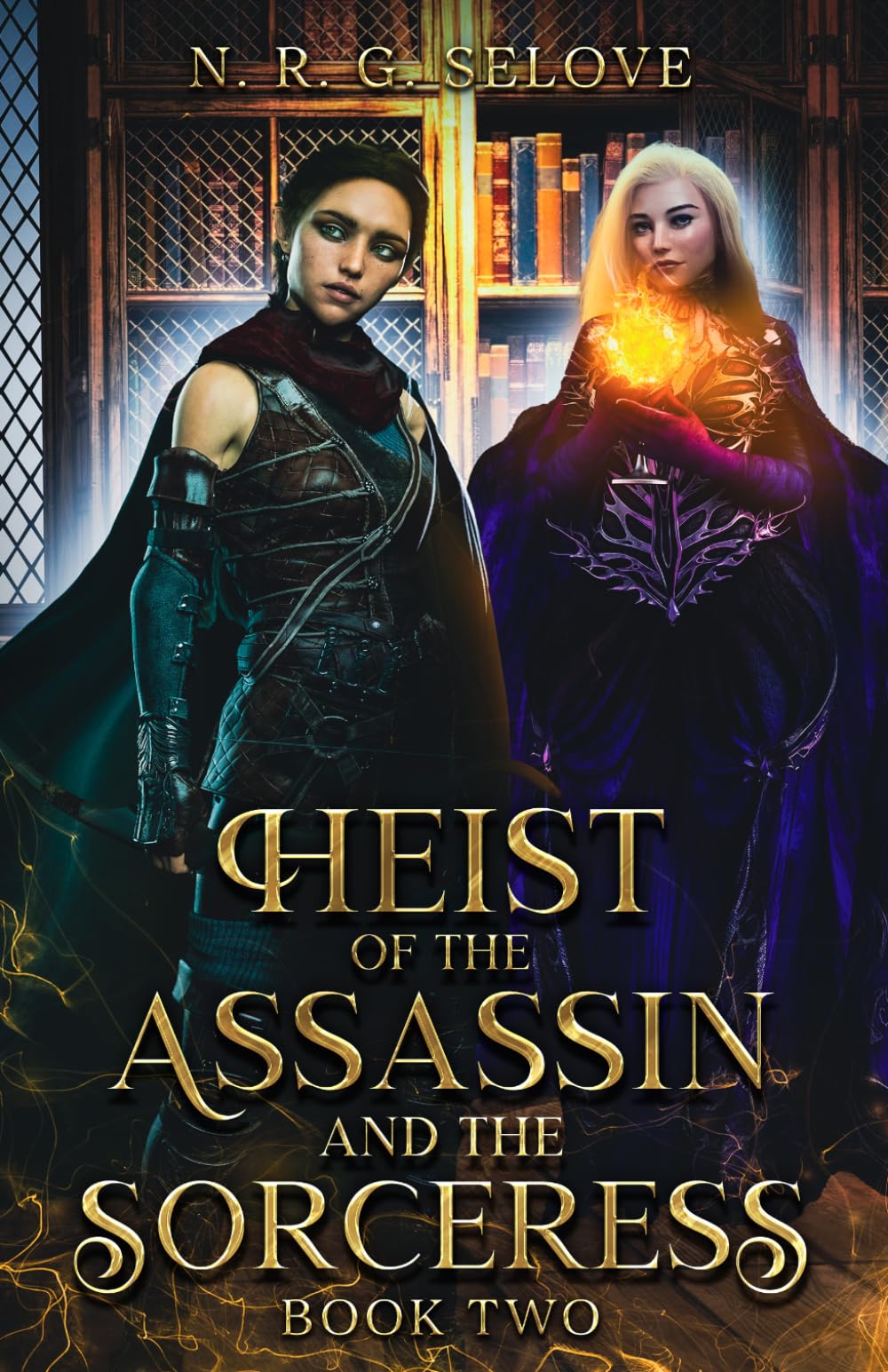 Heist of the Assassin and the Sorceress: (A Sapphic Romance Fantasy Adventure)