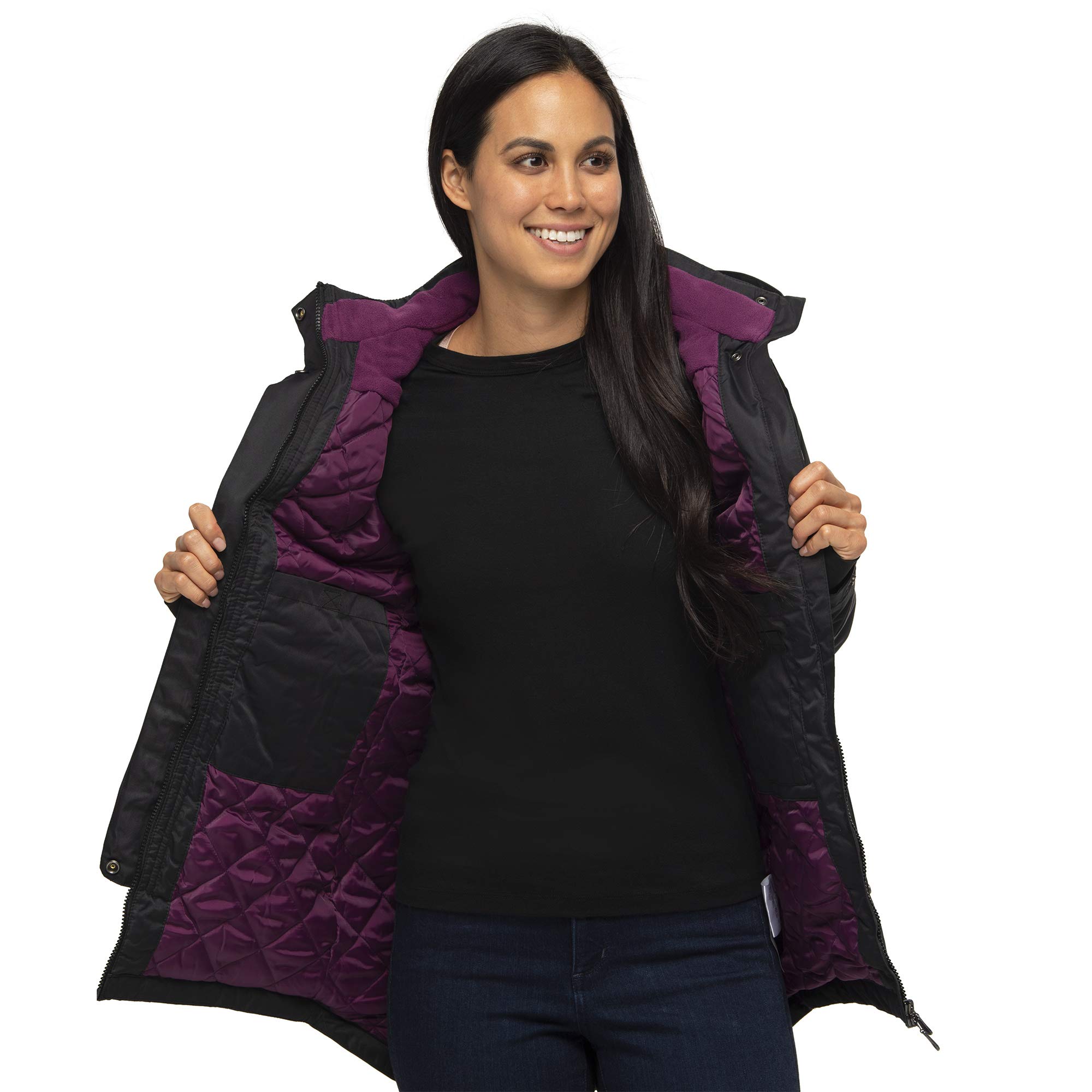 Arctix Women's Gondola Insulated Jacket, Black, X-Large