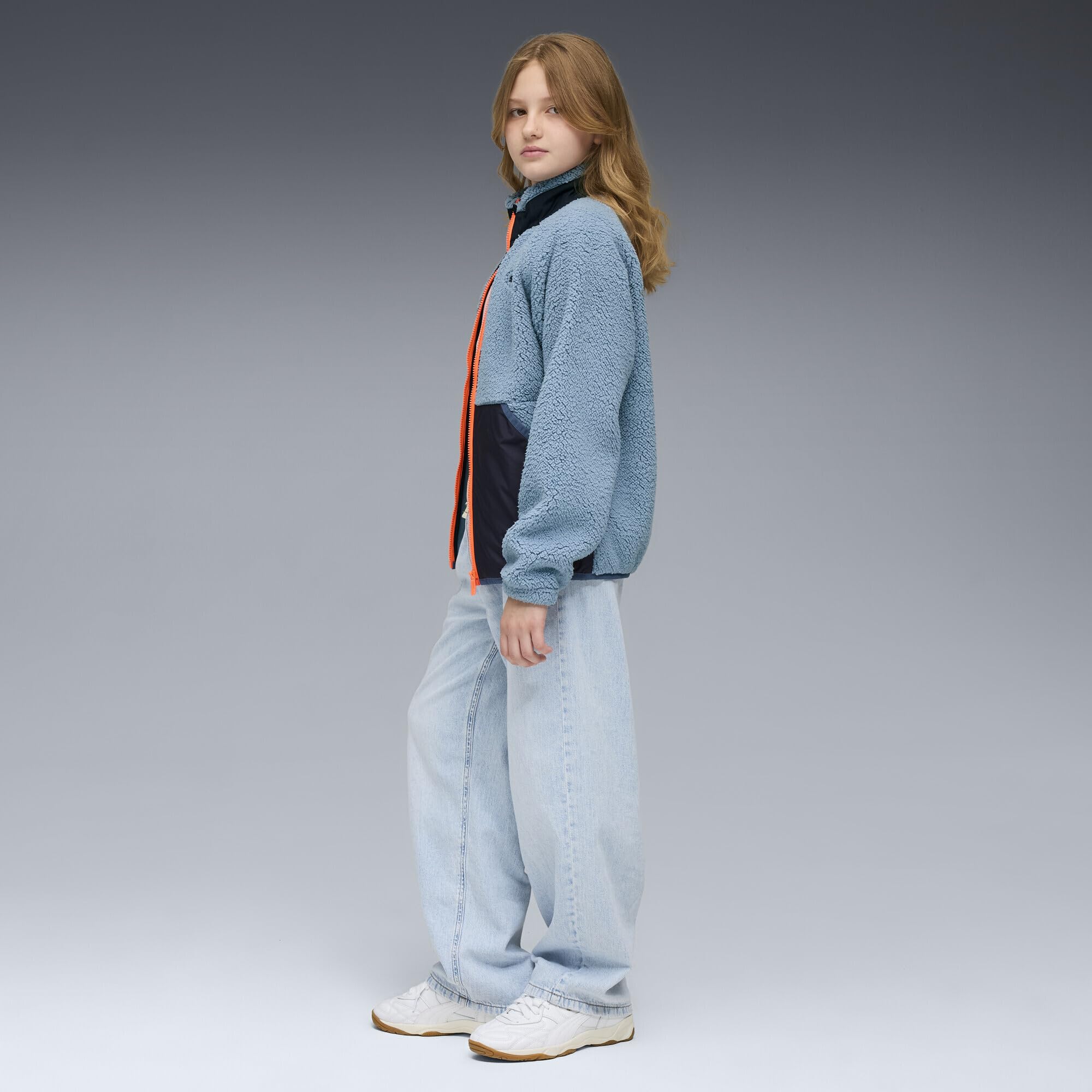 PUMA Hybrydowa kurtka Sherpa dla dzieci, unisex, 1 szt