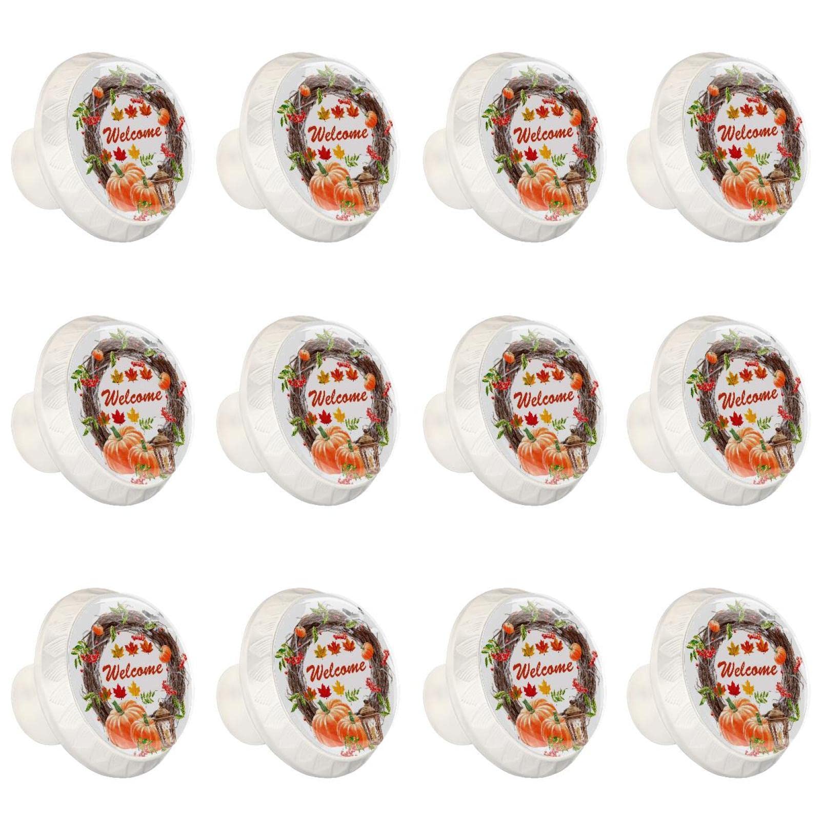 Boutons pour armoires et tiroirs festifs lot de 12 pièces pour buffet